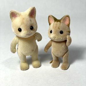 sylvanian families cats set of 2